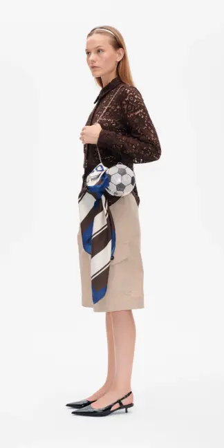 Kenza Fußball-Clutch