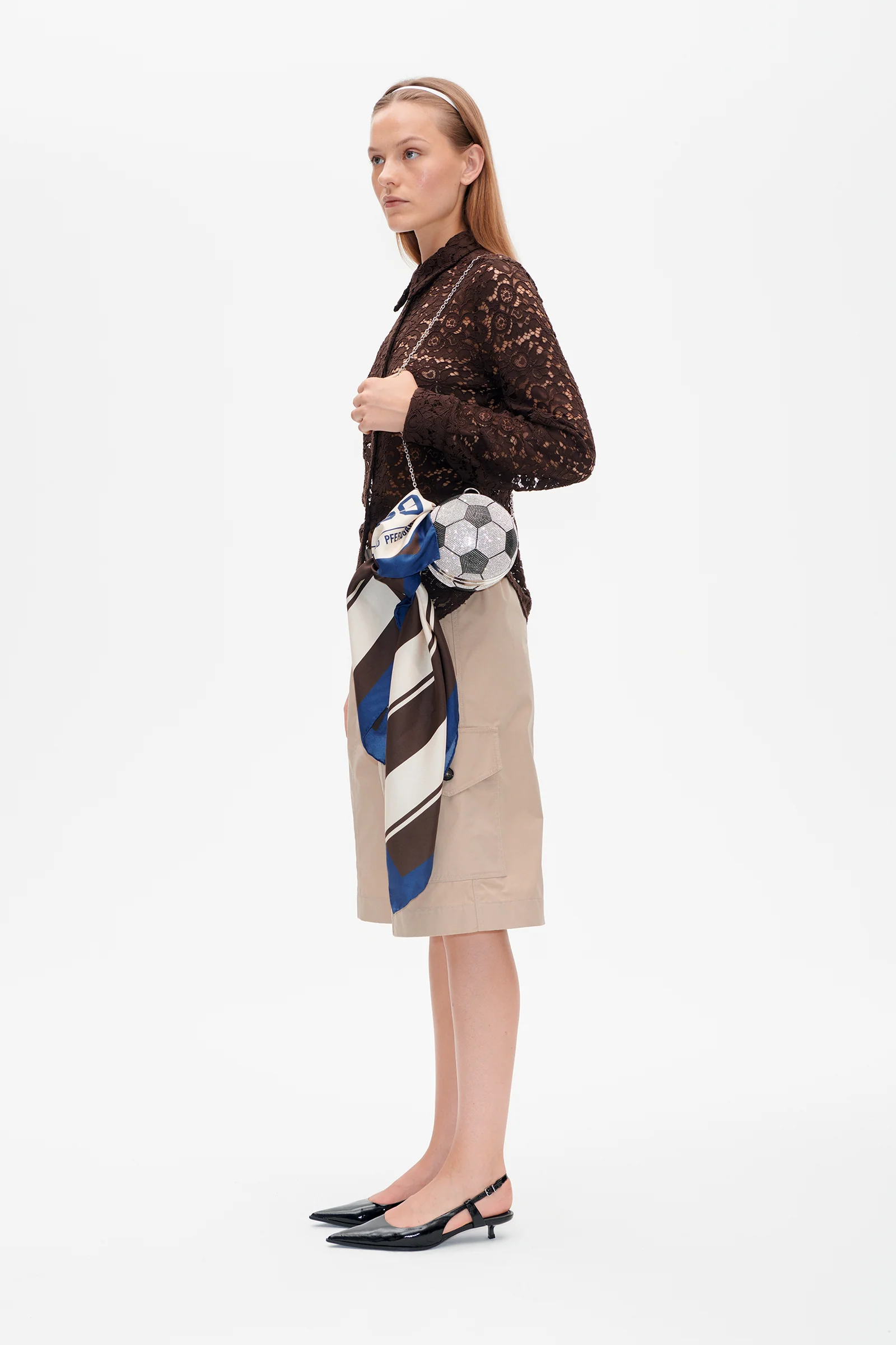 Kenza Fußball-Clutch